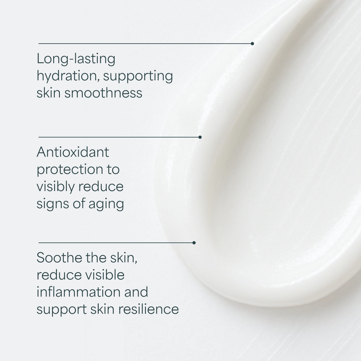 Derma Botanica Adaptogenic Soothing Cream with text on benefits on a light background